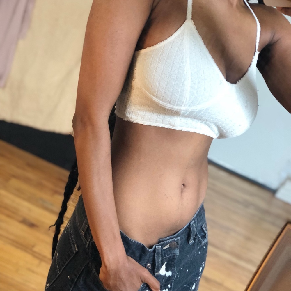 🍾🍾SOLD🍾🍾Cream color adjustable bandeau